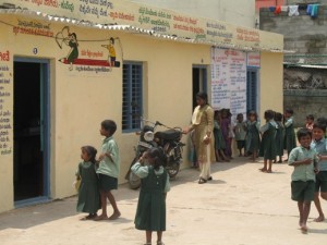 l'école dans les bidonvilles