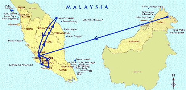 Bornéo Malaisie