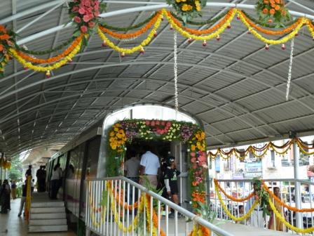 Inauguration_rame_metro_BAngalore