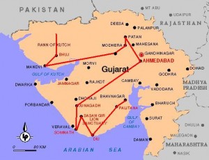 Voyage dans le Gujarat